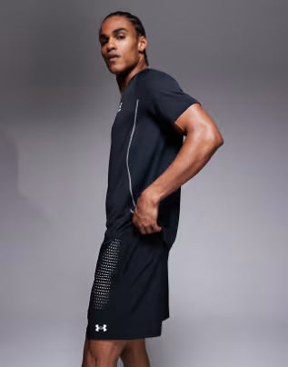 Under Armour Tech Play shorts in arden green