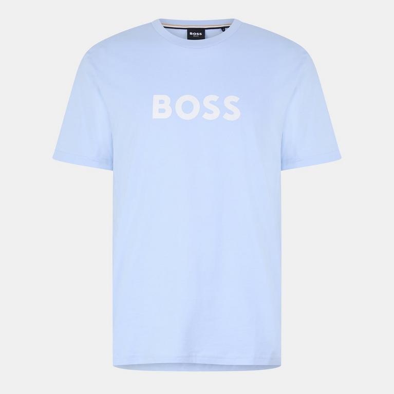 Boss Mens BOSS Bodywear Short Sleeve T-Shirt with Logo Print Detail