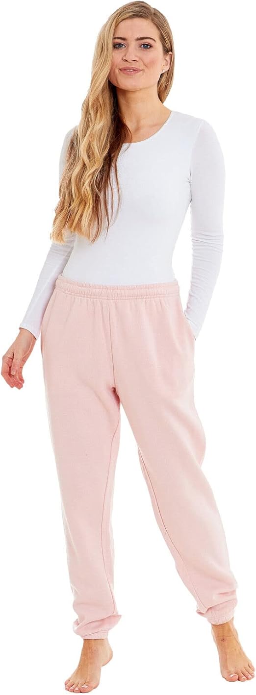 Ladies Joggers Womens Jogging Tracksuit Bottoms Casual Lounge Wear Bottom Sports Gym Training Trousers Jogger Track Sweat Fleece Jog Pants