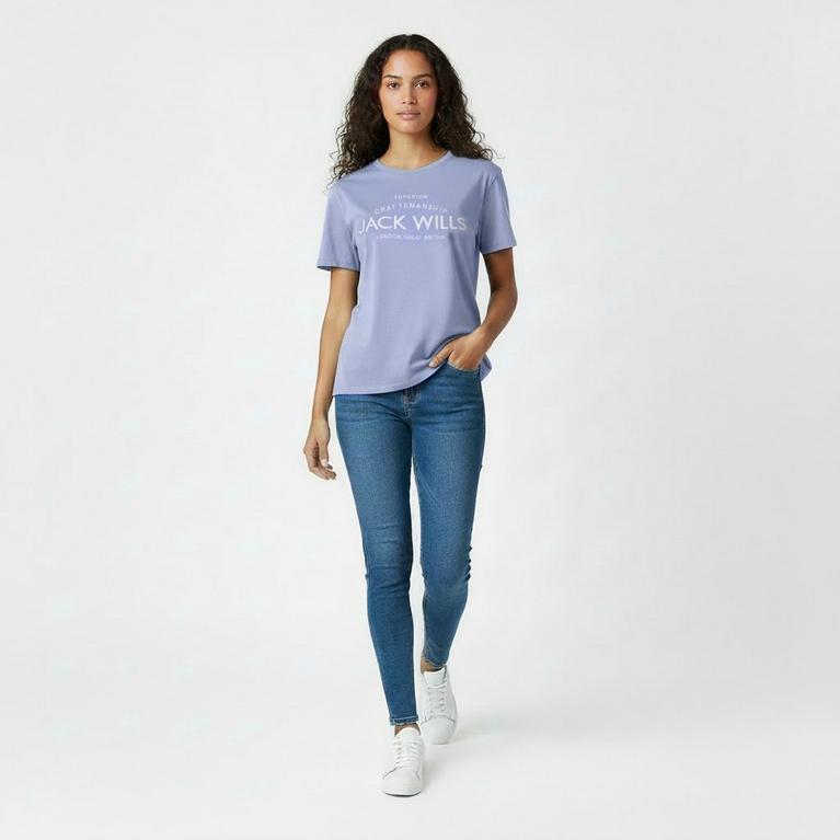 Jack Wills Forstal Boyfriend T-Shirt Ladies