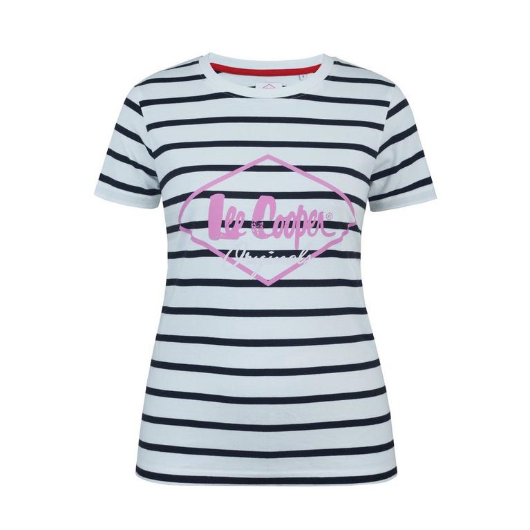 Lee Cooper Diamond T Shirt Ladies