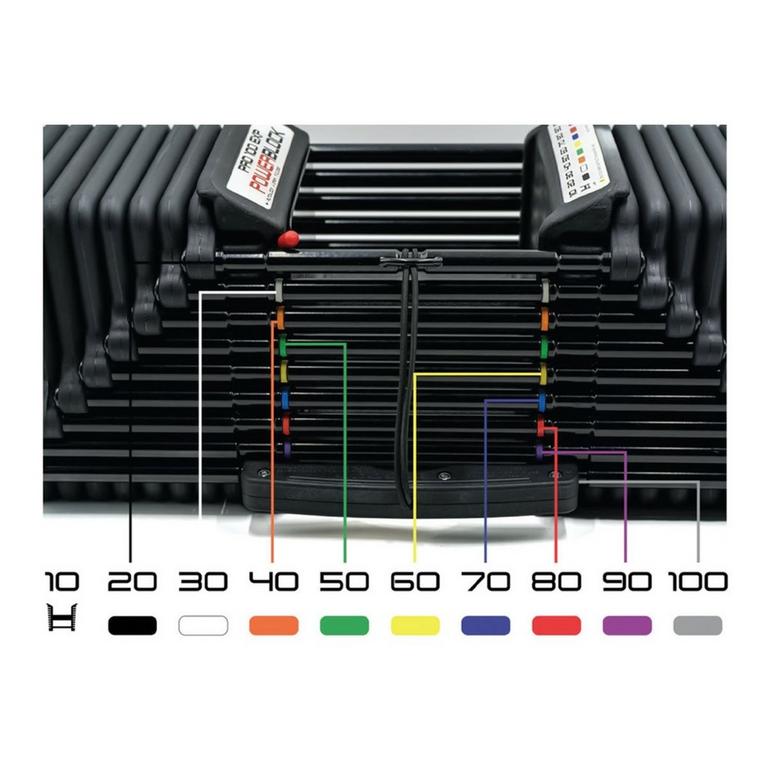 Powerblock PowerBlock Pro 100 EXP Adjustable Dumbbells