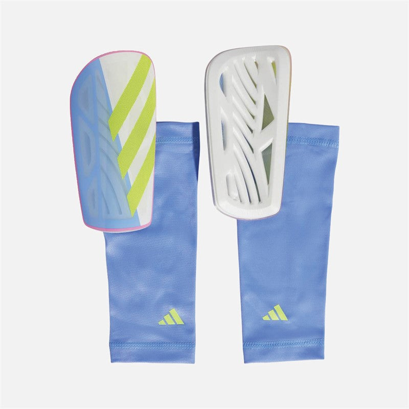 Adidas Sports Accessories Football adidas Tiro League Shin Guards Lucid Lemon/Blue Fusion