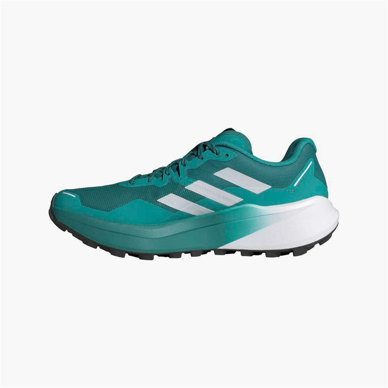 adidas Mens Terrex Agravic 3 Trail Running Shoes Semi Flash Aqua/Cloud White/Lucid Lemon