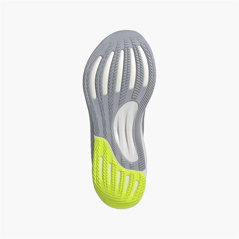 Womens Supernova Stride 2 Neutral Running Shoes Halo Silver/Silver Metallic/Lucid Lemon