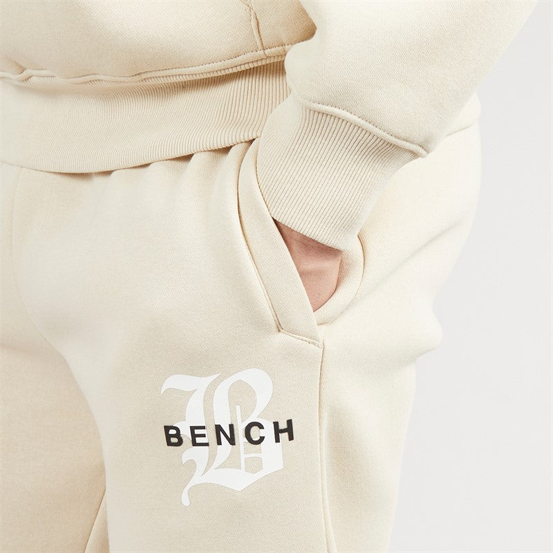 Bench Mens Vallia Tracksuit Ecru