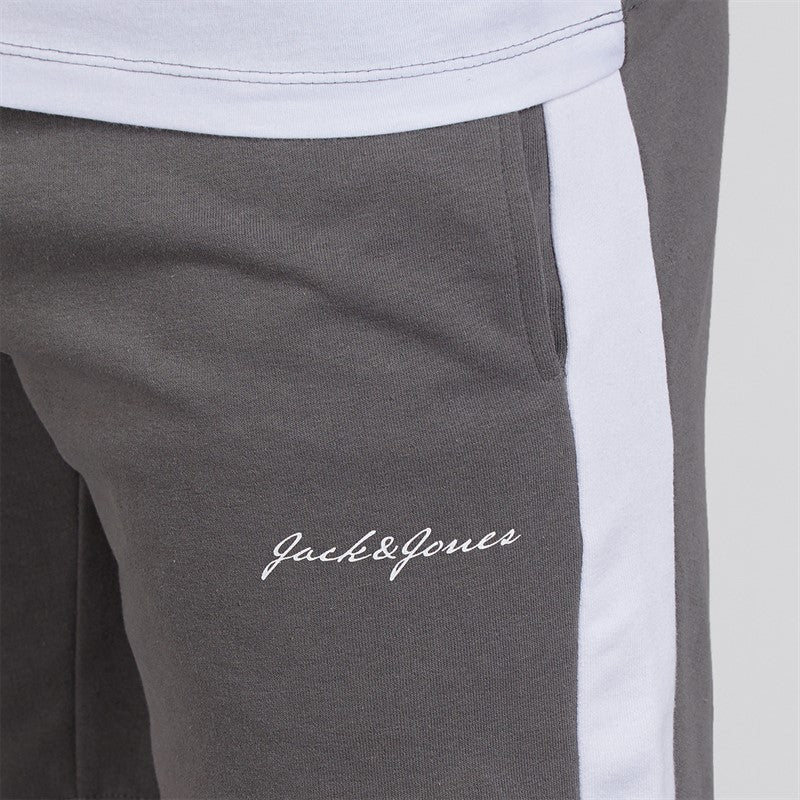 JACK & JONES Mens Trip T-Shirt And Shorts Set Castlerock