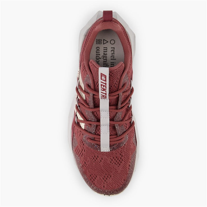 Womens Tektrel Trail Running Shoes Washed Burgundy