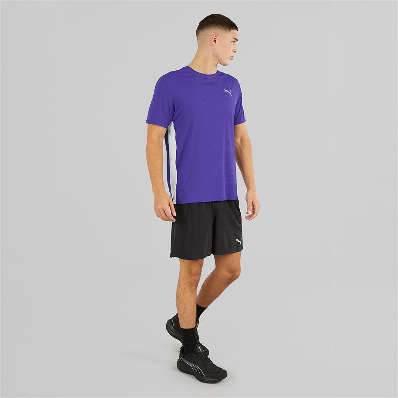 Puma Mens Run Favorite Velocity Running Top Lapis Lazuli