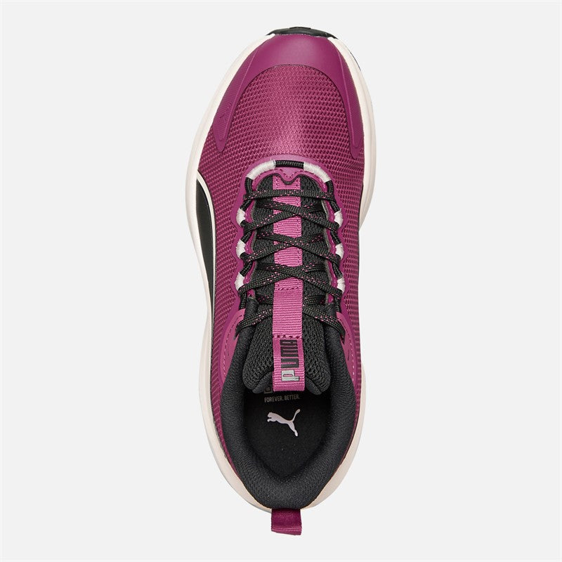 Womens Skyrocket Lite Trail Running Shoes Berry/ Black/Jasmine Flower