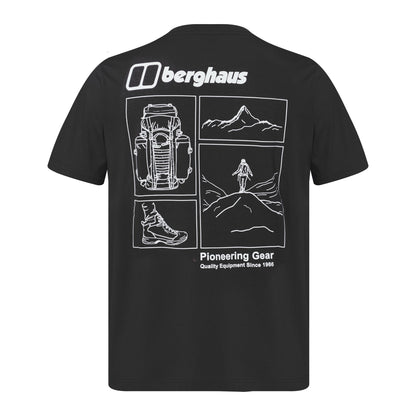 Unisex Hiker Storyboard Tee - Pink Mist