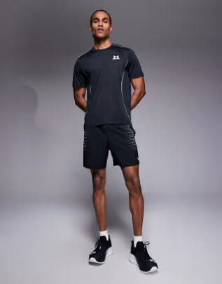 Under Armour Tech Play shorts in arden green