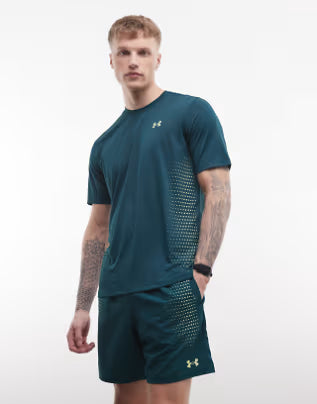 Under Armour Tech Play shorts in arden green