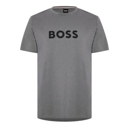Boss Mens BOSS Bodywear Short Sleeve T-Shirt with Logo Print Detail