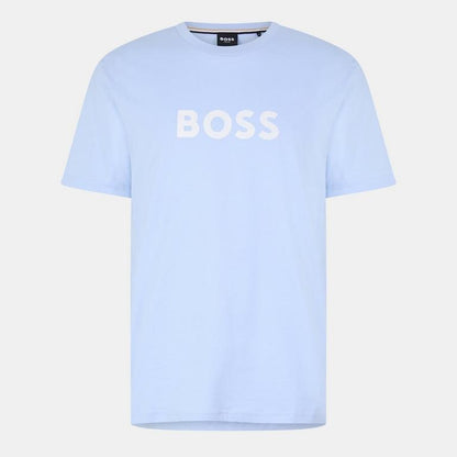 Boss Mens BOSS Bodywear Short Sleeve T-Shirt with Logo Print Detail