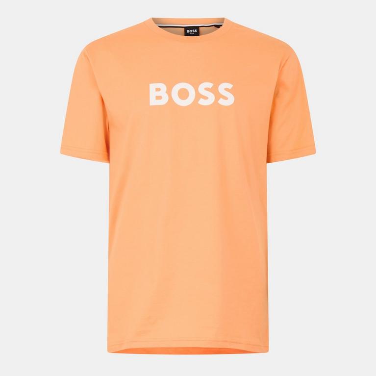 Boss Mens BOSS Bodywear Short Sleeve T-Shirt with Logo Print Detail