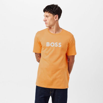 Boss Mens BOSS Bodywear Short Sleeve T-Shirt with Logo Print Detail
