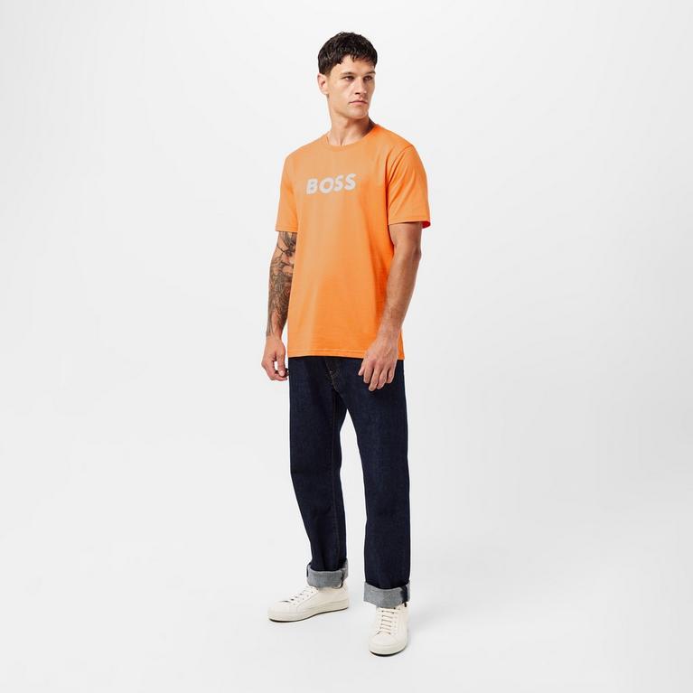 Boss Mens BOSS Bodywear Short Sleeve T-Shirt with Logo Print Detail
