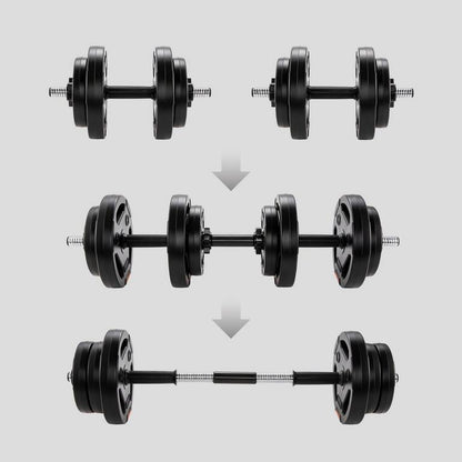Phoenix Fitness 15KG Complete Dumbbells Weight Set