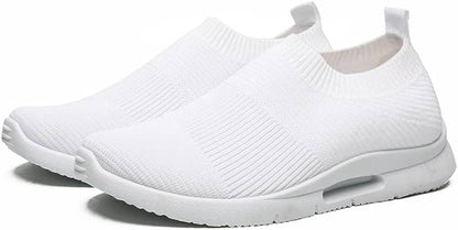Mens Trainers Running Shoes Lightweight Slip on Sneakers Gym Fashion Walking Shoes