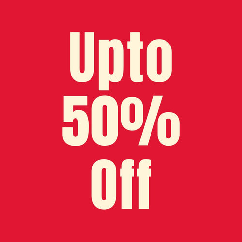 Upto 50% Off