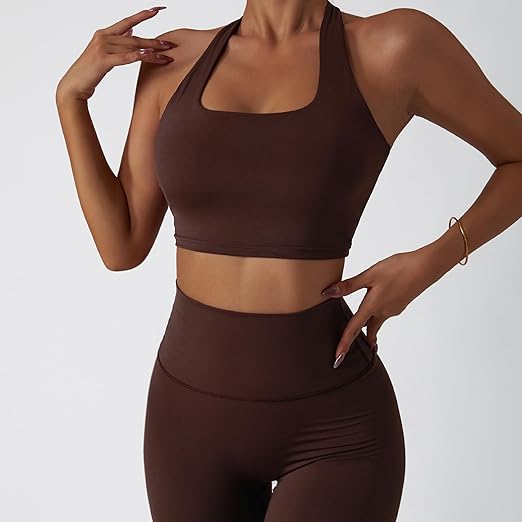 High-Waisted Seamless Workout Set for Women - Breathable &amp; Moisture-Wicking Yoga Outfit