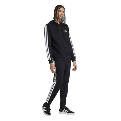 adidas 3S Fleece Tracksuit Mens