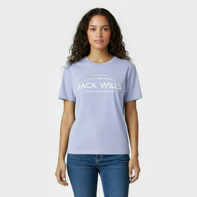 Jack Wills Forstal Boyfriend T-Shirt Ladies