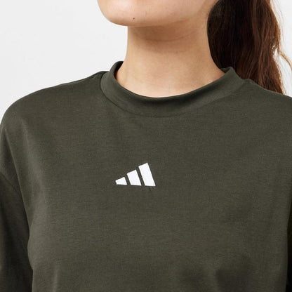 adidas Essentials 3 Stripe T-Shirt Womens