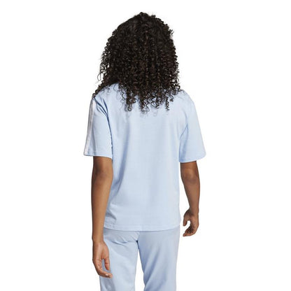 adidas Essentials 3 Stripe T-Shirt Womens