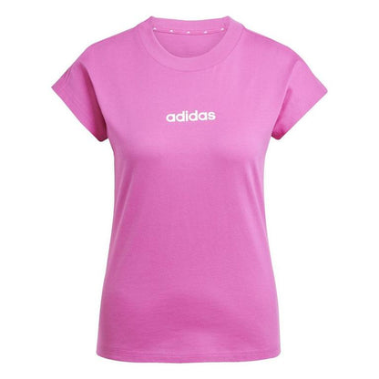 adidas Essentials Linear Cotton T-Shirt Womens