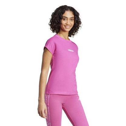 adidas Essentials Linear Cotton T-Shirt Womens