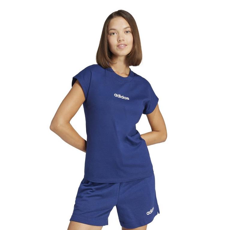 adidas Essentials Linear Cotton T-Shirt Womens