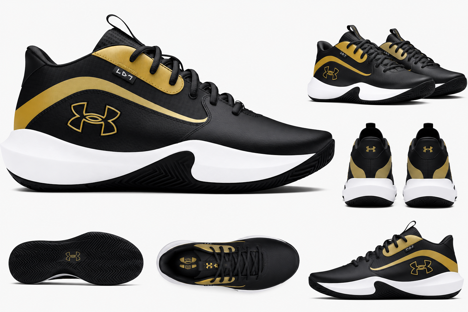 Under Armour Unisex Ua Lockdown 7Basketball Shoes