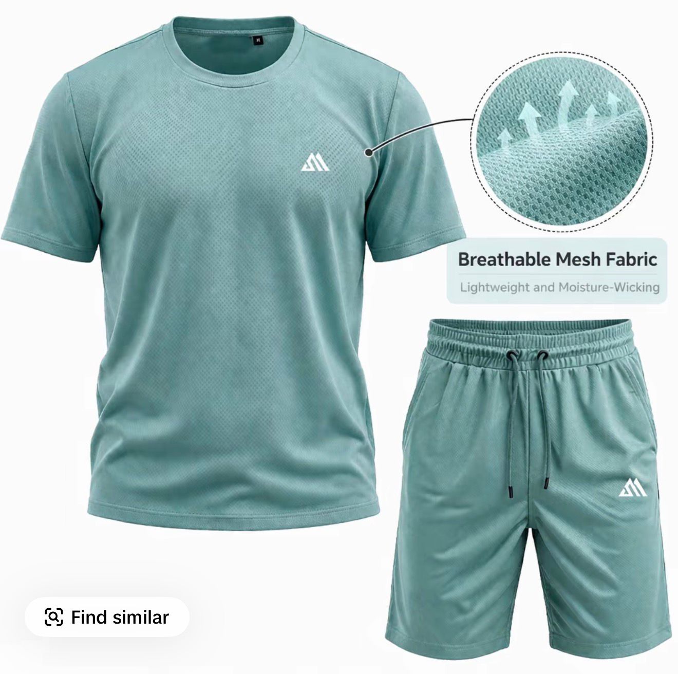 Trail-Tex Men’s Athletic Shorts Set – Running and Exercise set design for Gym wear