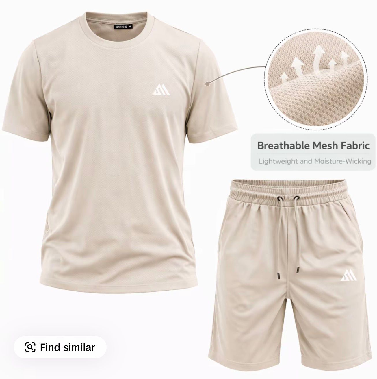 Trail-Tex Men’s Athletic Shorts Set – Running and Exercise set design for Gym wear