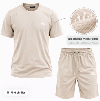 Trail-Tex Men’s Athletic Shorts Set – Running and Exercise set design for Gym wear