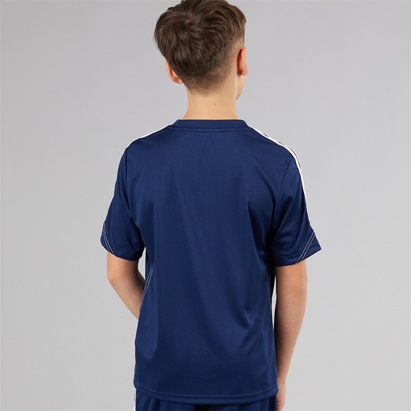 Adidas Junior Tiro 23 Club T Shirt Team Navy Blue 2/White