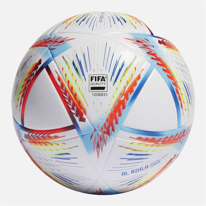 adidas World Cup 2022 AL Rihla League Training Football White/Multi