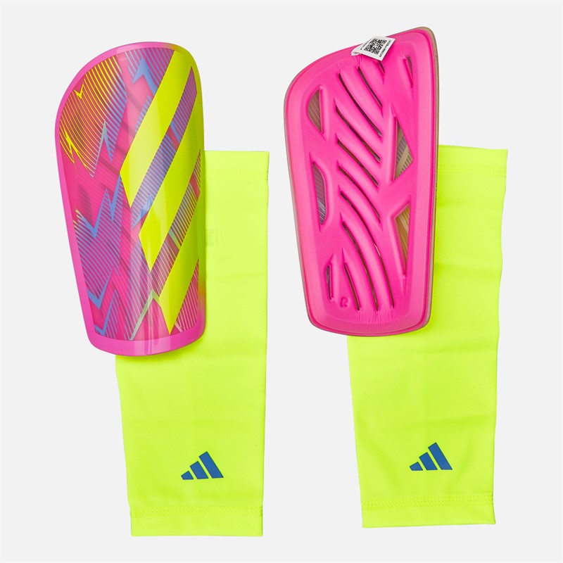 Adidas Sports Accessories Football adidas Tiro League Shin Guards Lucid Lemon/Blue Fusion