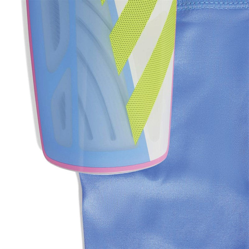 Adidas Sports Accessories Football adidas Tiro League Shin Guards Lucid Lemon/Blue Fusion