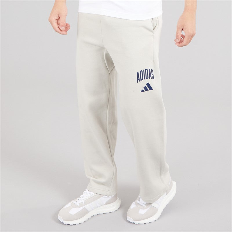 adidas Mens Collegiate Joggers Beige/Dark Blue
