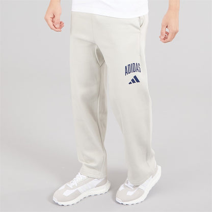 adidas Mens Collegiate Joggers Beige/Dark Blue