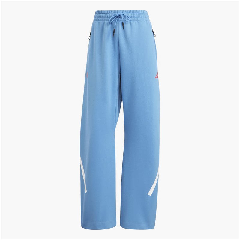 Womens FFR France Rugby Z.N.E Travel Track Pants Focus Blue