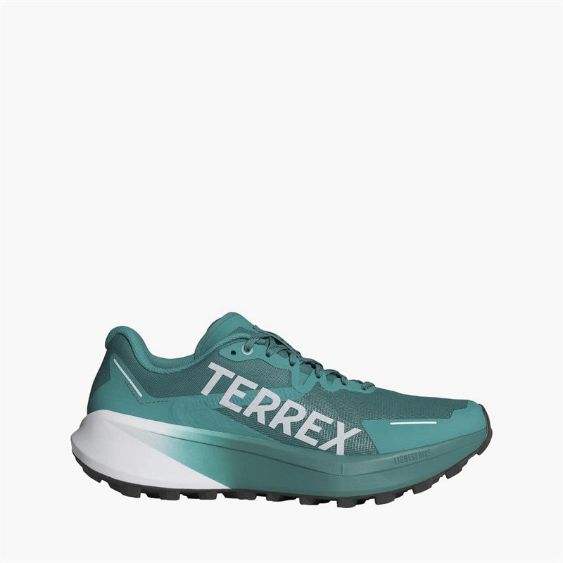 adidas Mens Terrex Agravic 3 Trail Running Shoes Semi Flash Aqua/Cloud White/Lucid Lemon