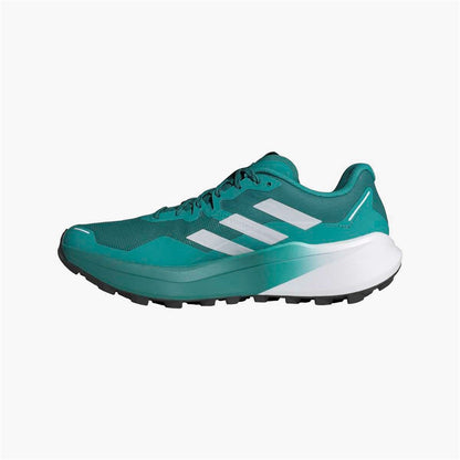 adidas Mens Terrex Agravic 3 Trail Running Shoes Semi Flash Aqua/Cloud White/Lucid Lemon