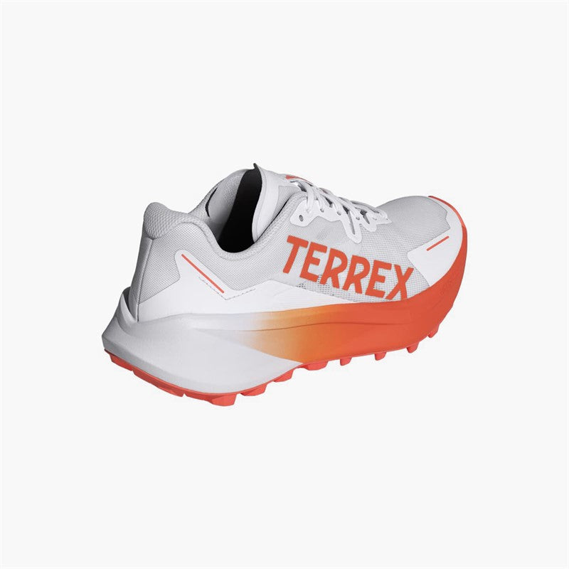 Womens Terrex Agravic 3 Trail Running Shoes Cloud White/Semi Impact Orange/Dash Grey
