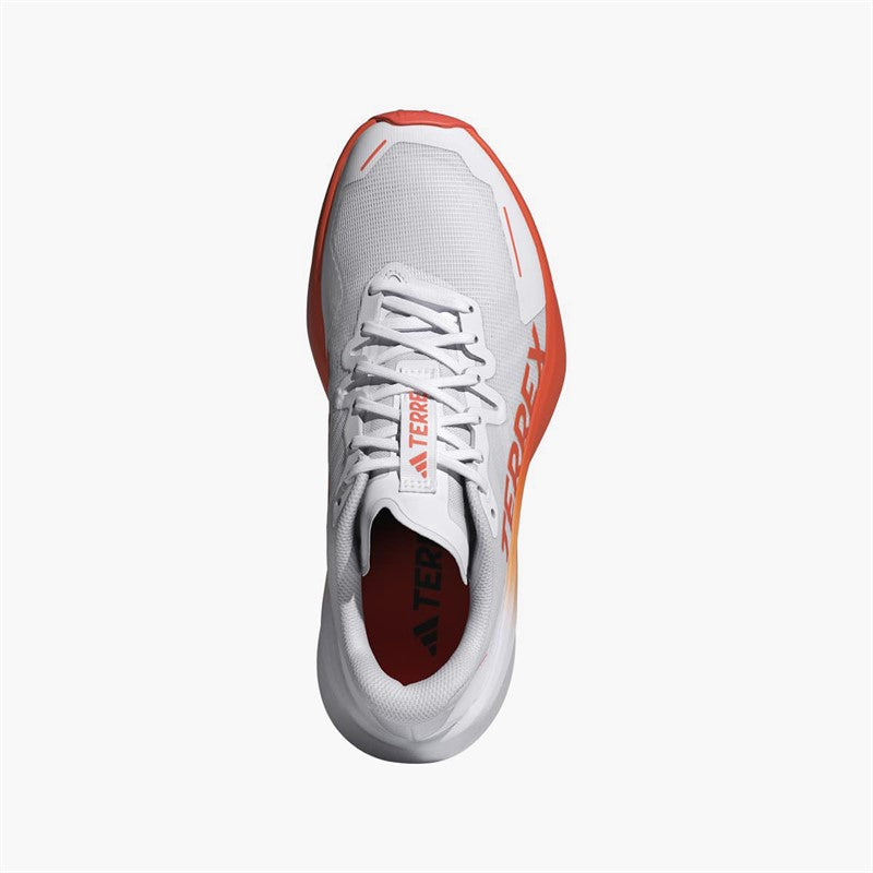 Womens Terrex Agravic 3 Trail Running Shoes Cloud White/Semi Impact Orange/Dash Grey