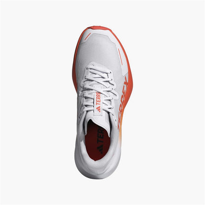 Womens Terrex Agravic 3 Trail Running Shoes Cloud White/Semi Impact Orange/Dash Grey