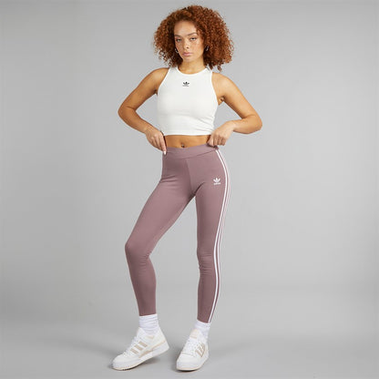 Adidas Originals Womens Adicolor Classics 3-Stripes Leggings Wonder Onix